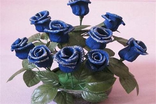 蓝色妖姬买来后怎么养，正常插花/2种保存鲜花方法