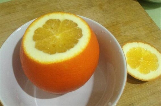 蒸橙子治咳嗽的做法，盐水浸泡高温蒸橙
