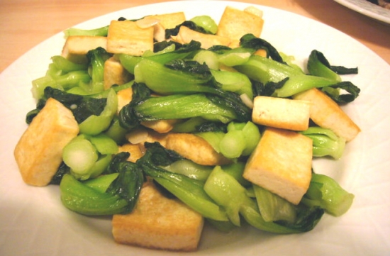 豆腐青菜