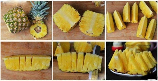 菠萝怎么切：简单又快捷的菠萝切法（图解）