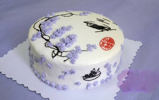 紫藤蛋糕