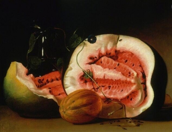 十七世纪油画中的西瓜