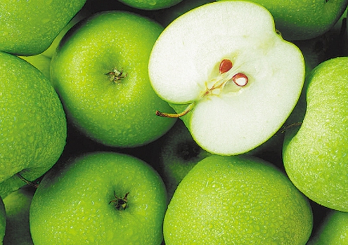 苹果忌食部位：叶子和果核